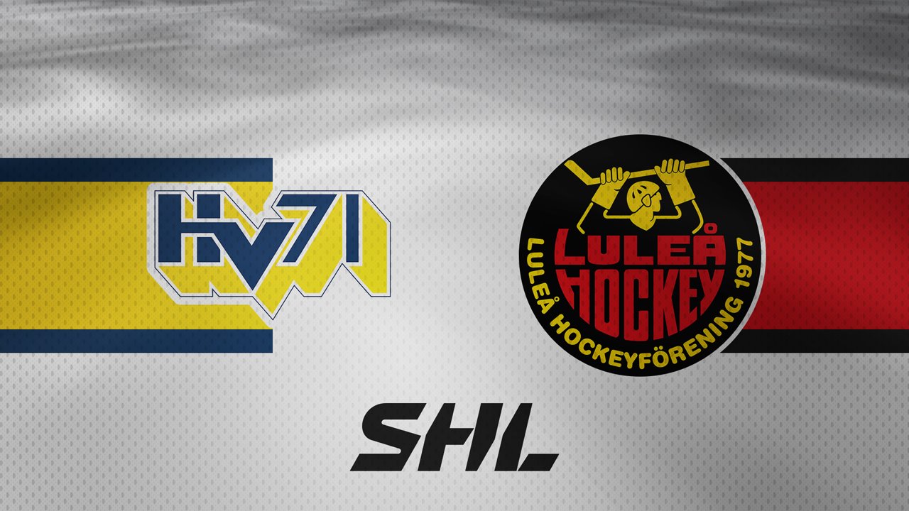 HV71 vs Luleå HF poster
