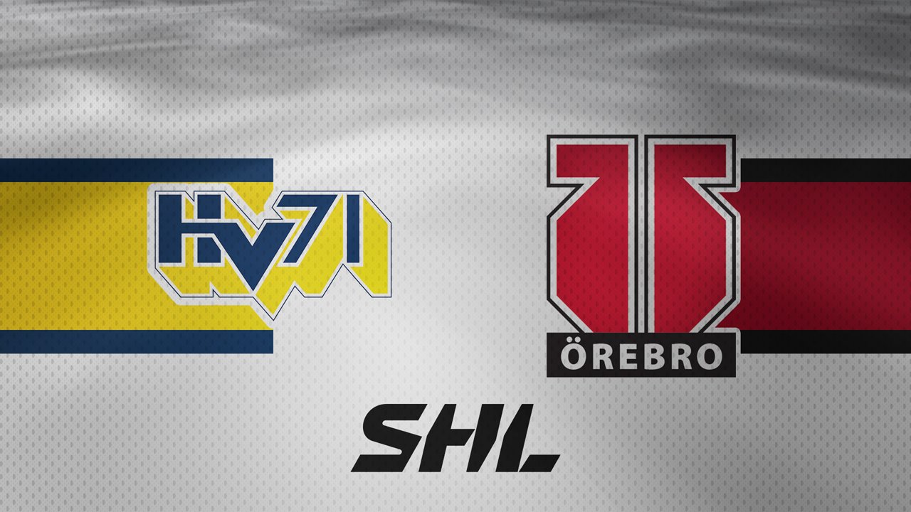 HV71 vs Örebro HK poster HV71 vs Örebro HK poster