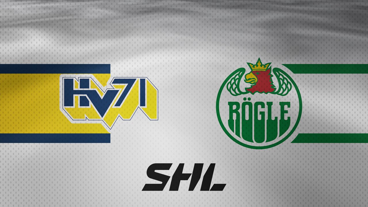HV71 vs Rögle BK poster