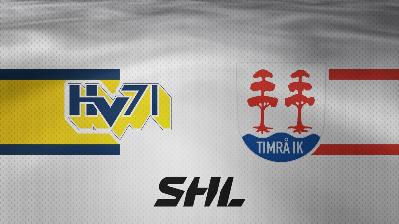 HV71 vs Timrå IK poster