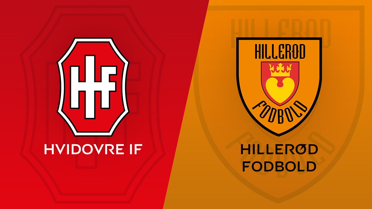 Hvidovre IF vs Hillerød poster