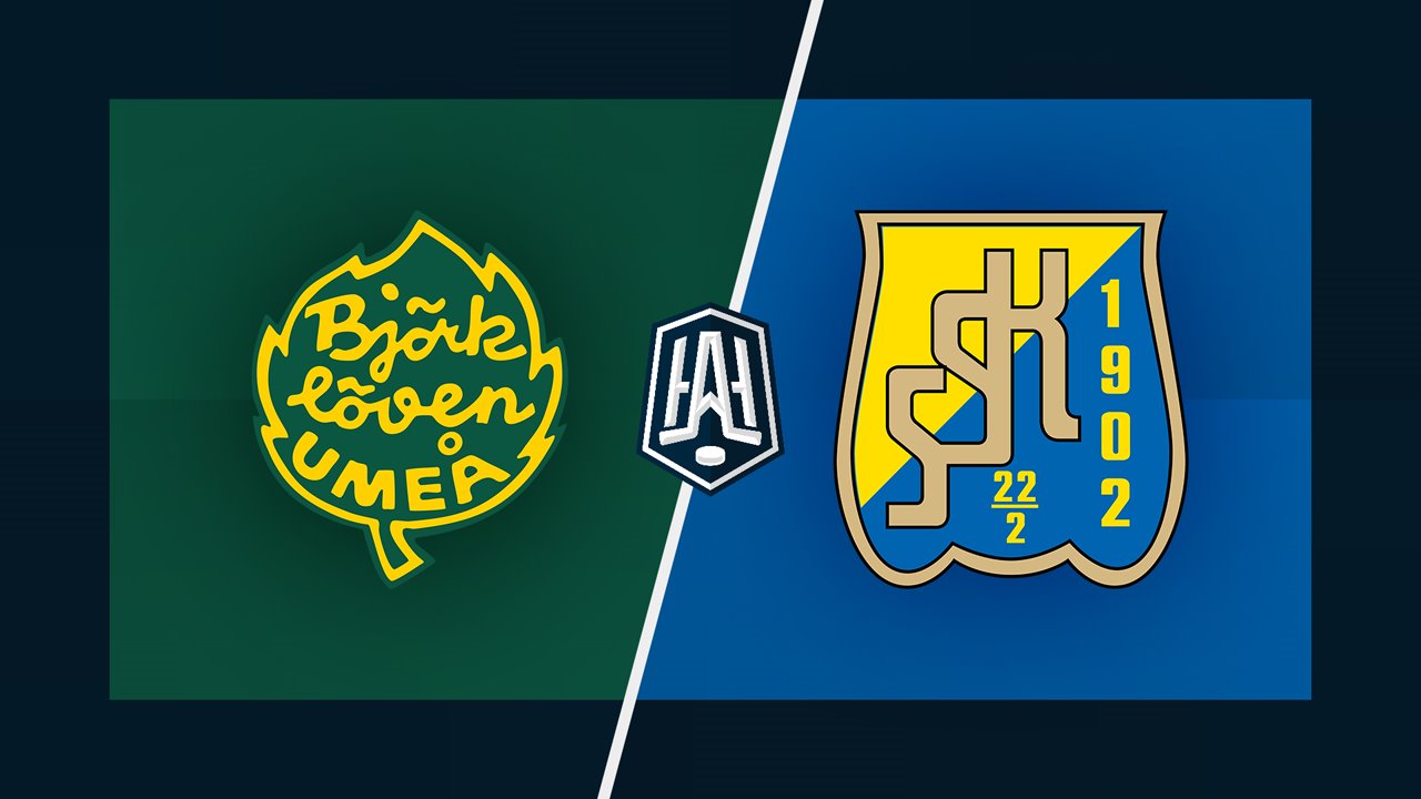 IF Björklöven vs Södertälje SK poster IF Björklöven vs Södertälje SK poster