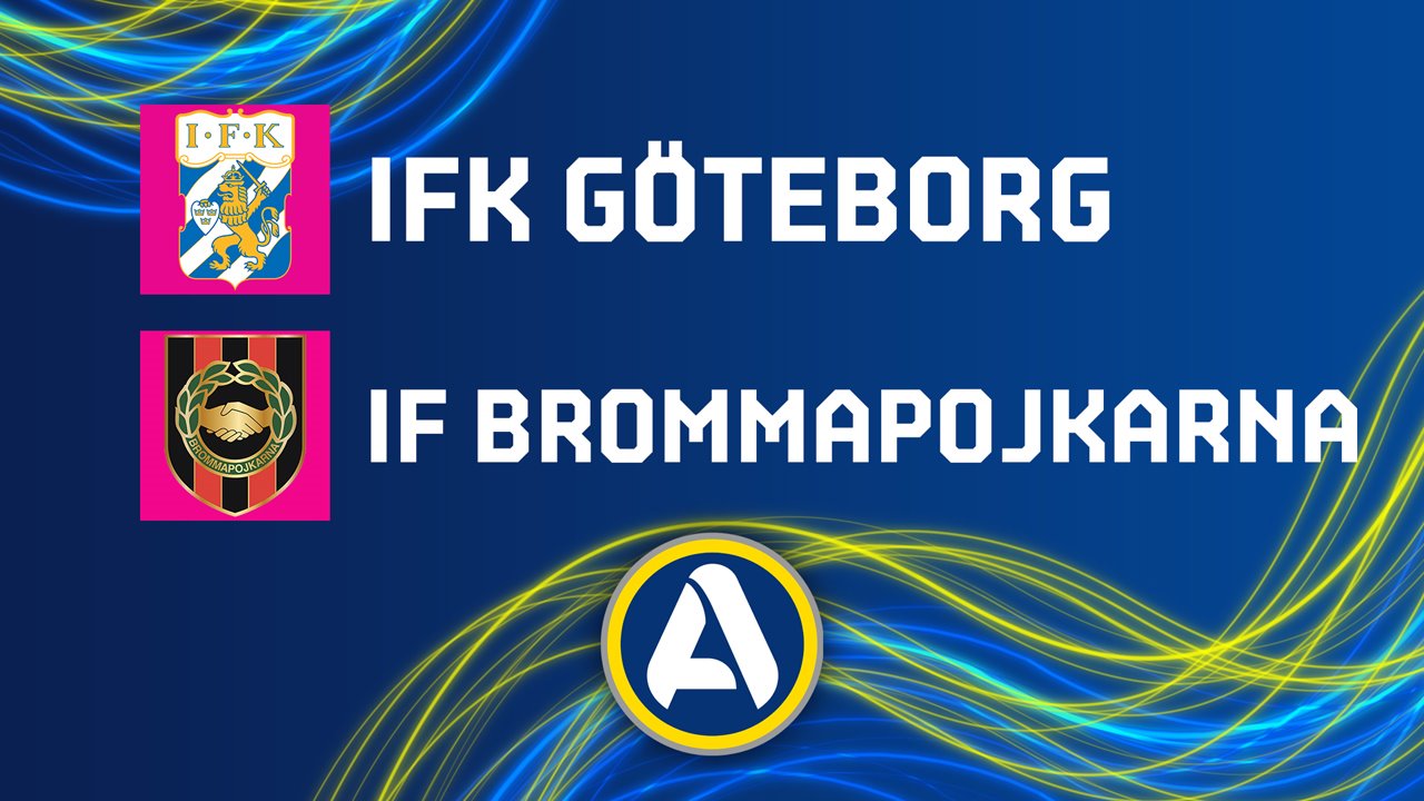 IFK Gothenburg vs Brommapojkarna poster