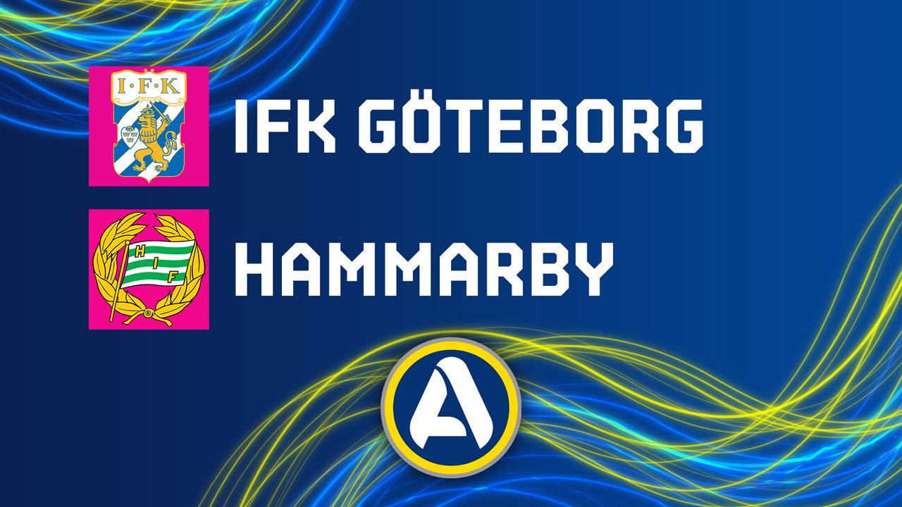 IFK Gothenburg vs Hammarby poster