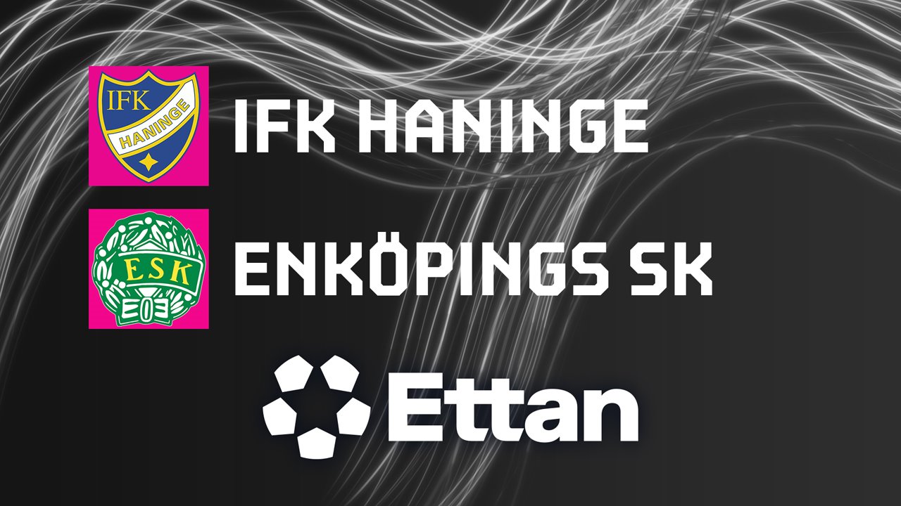 IFK Haninge vs Enköping poster