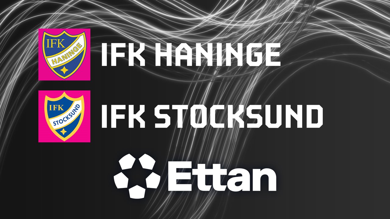 IFK Haninge vs Stocksund poster