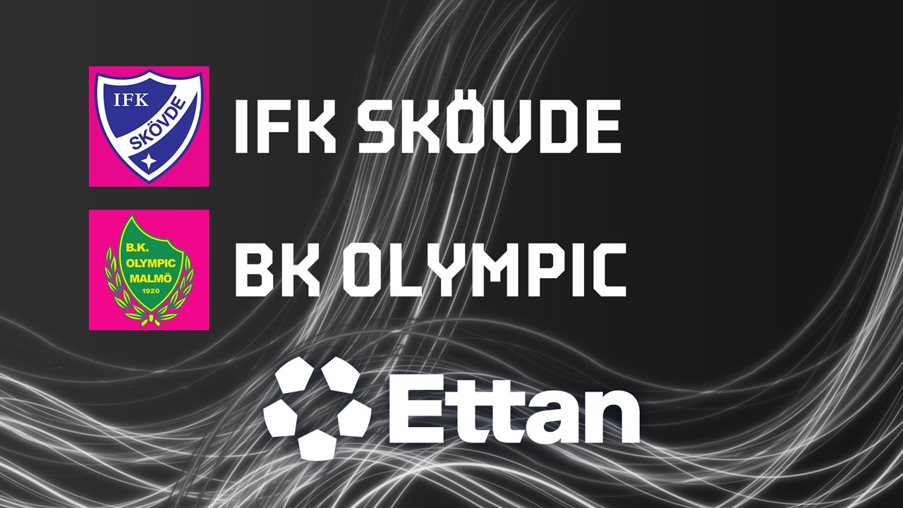 IFK Skövde vs BK Olympic poster IFK Skövde vs BK Olympic poster