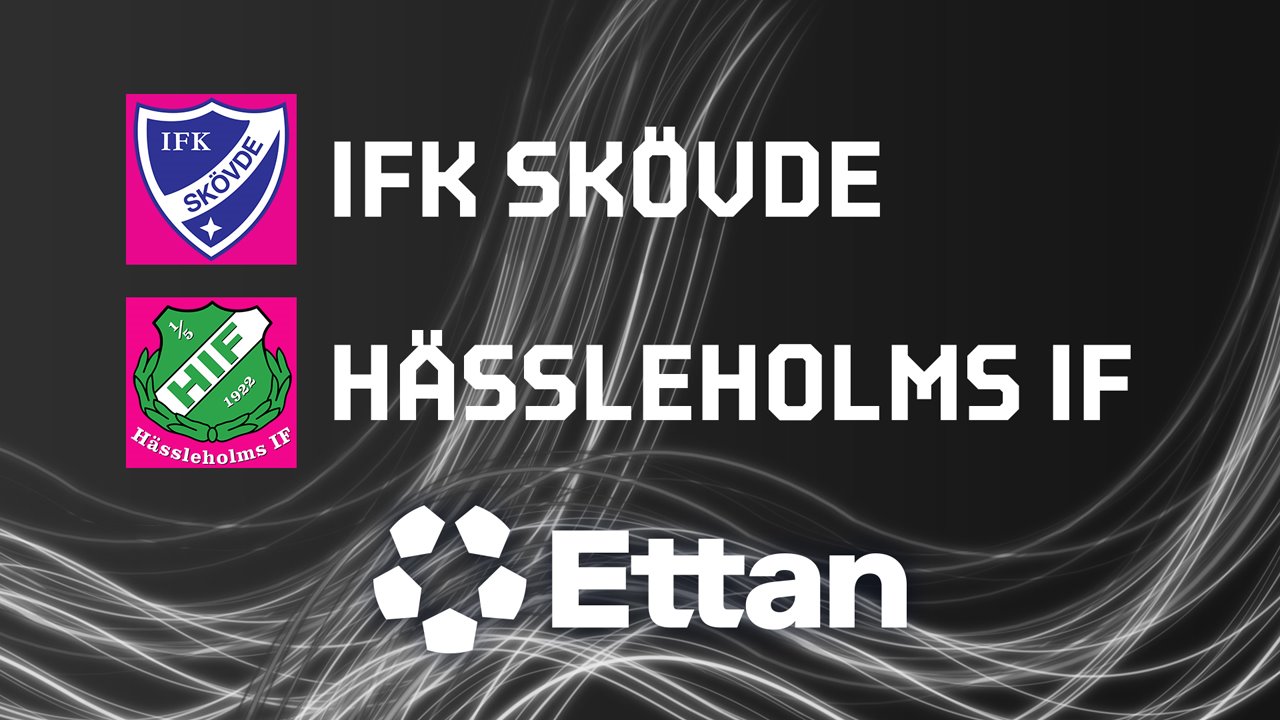 IFK Skövde vs Hässleholms IF poster