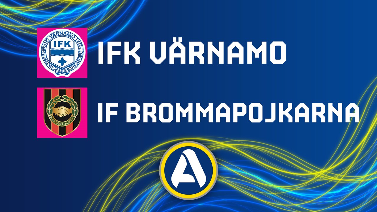IFK Varnamo vs Brommapojkarna poster