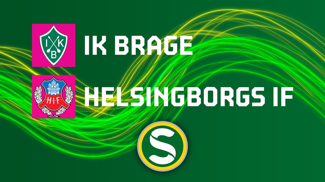 IK Brage vs Helsingborg poster