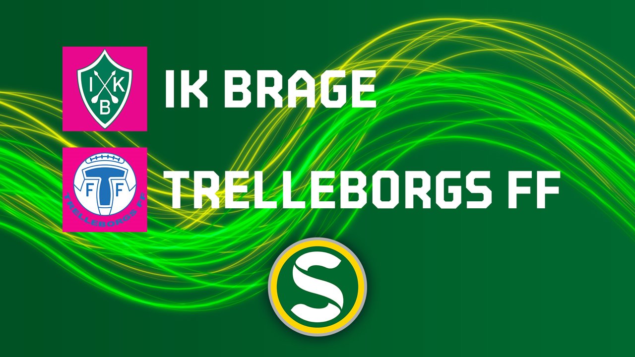 IK Brage vs Trelleborgs FF poster
