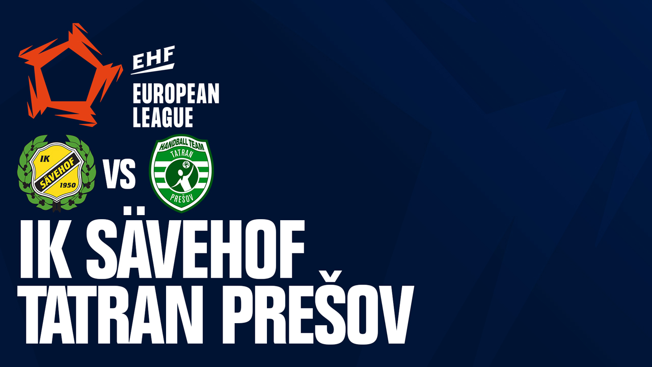 IK Sävehof vs HT Tatran Prešov poster IK Sävehof vs HT Tatran Prešov poster