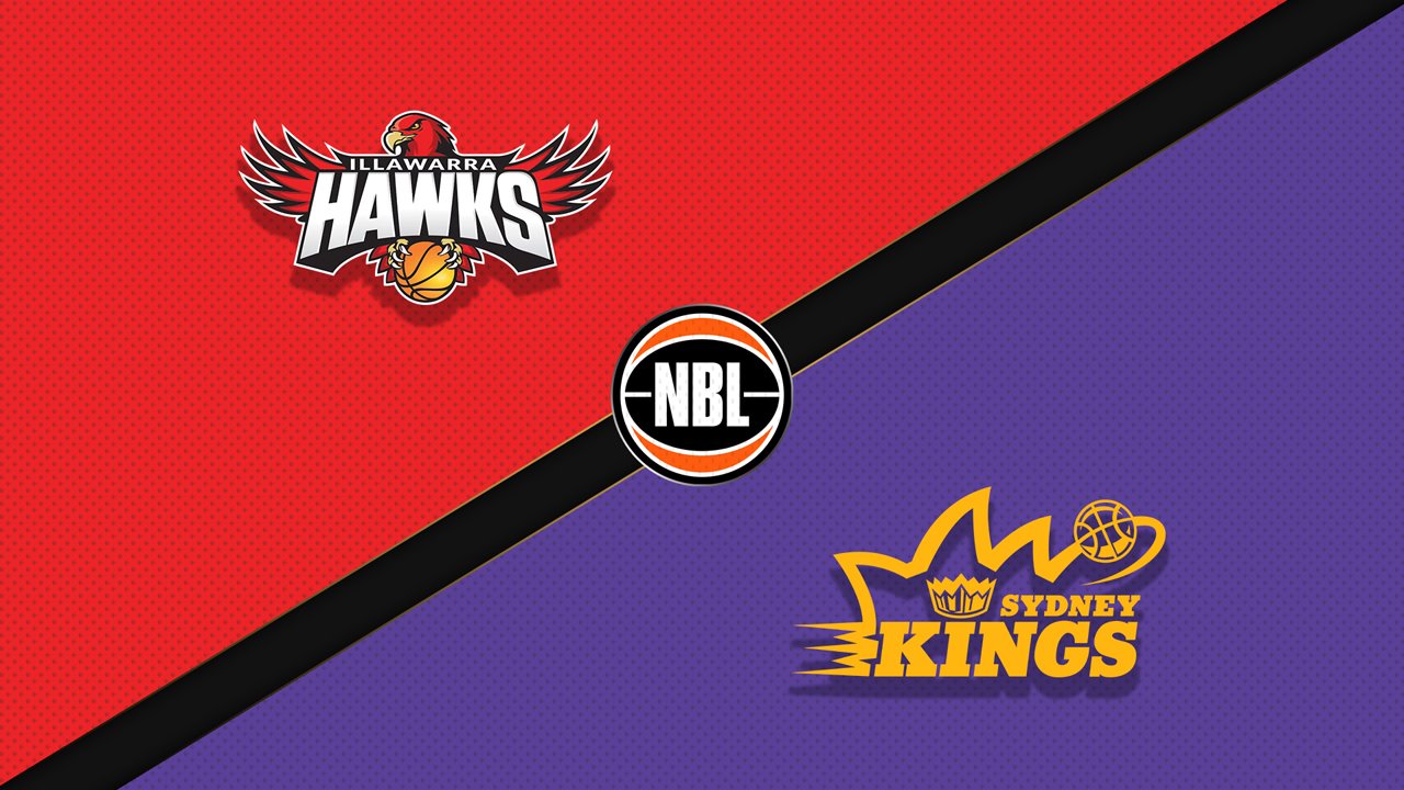 Illawarra Hawks vs Sydney Kings poster Illawarra Hawks vs Sydney Kings poster