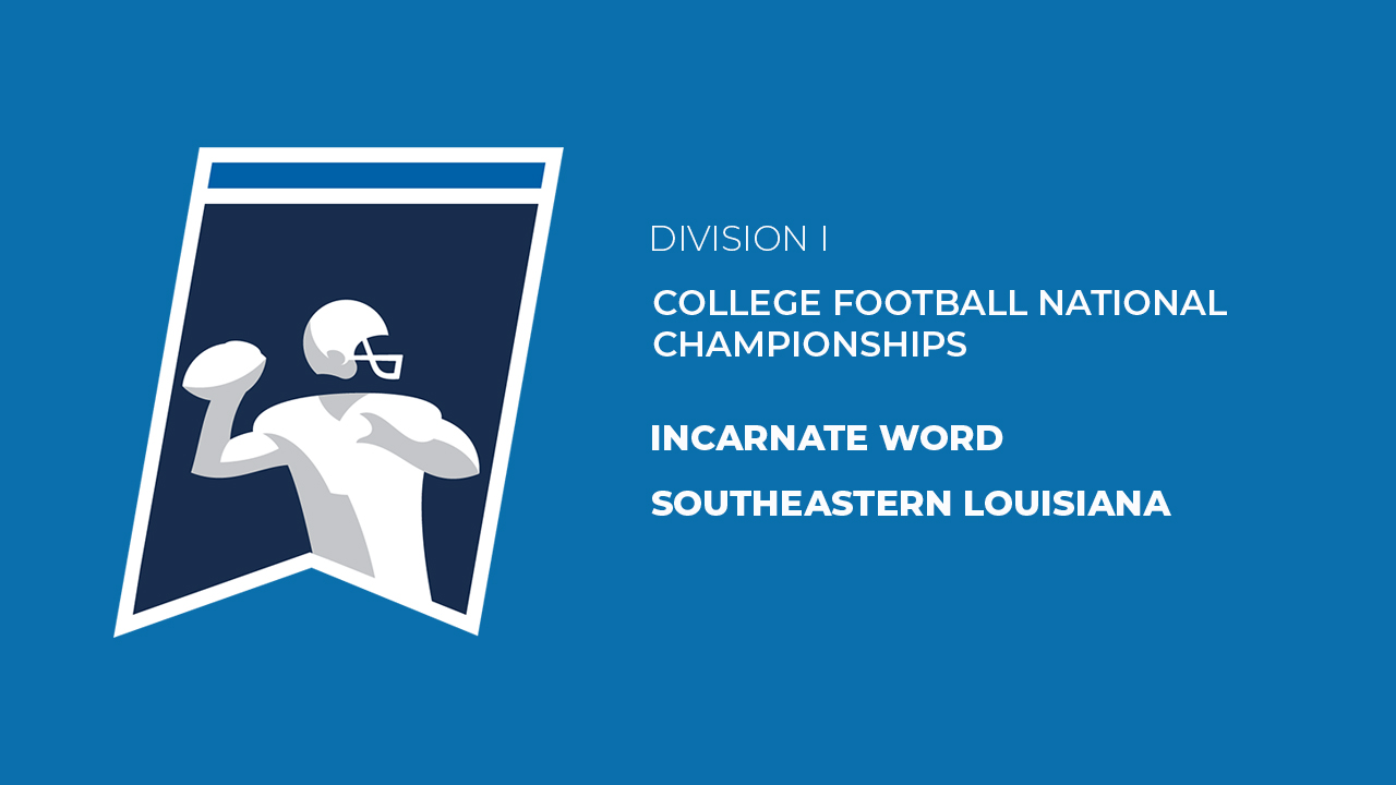 Incarnate Word vs Southeastern Louisiana poster Incarnate Word vs Southeastern Louisiana poster