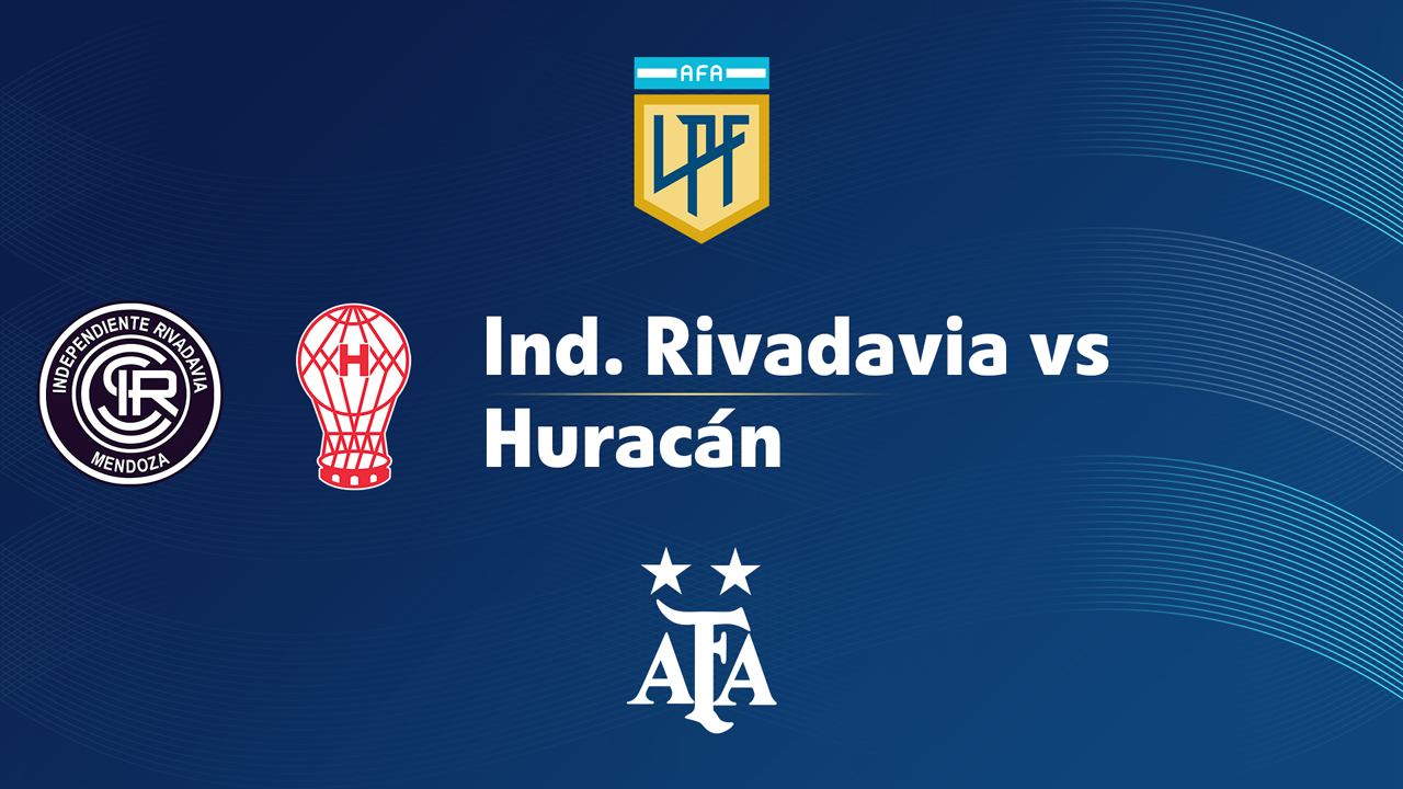 Independiente Rivadavia vs Huracán poster Independiente Rivadavia vs Huracán poster