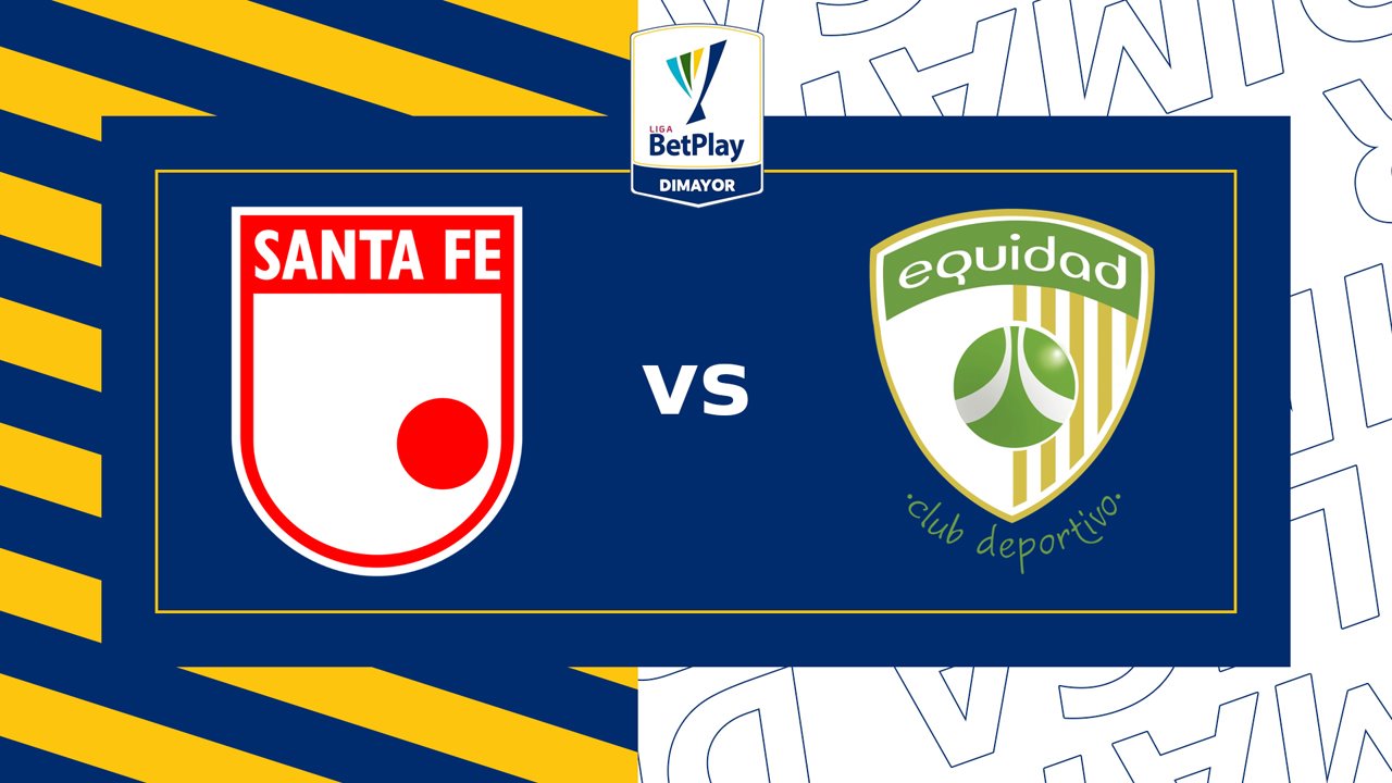 Independiente Santa Fe vs La Equidad poster Independiente Santa Fe vs La Equidad poster