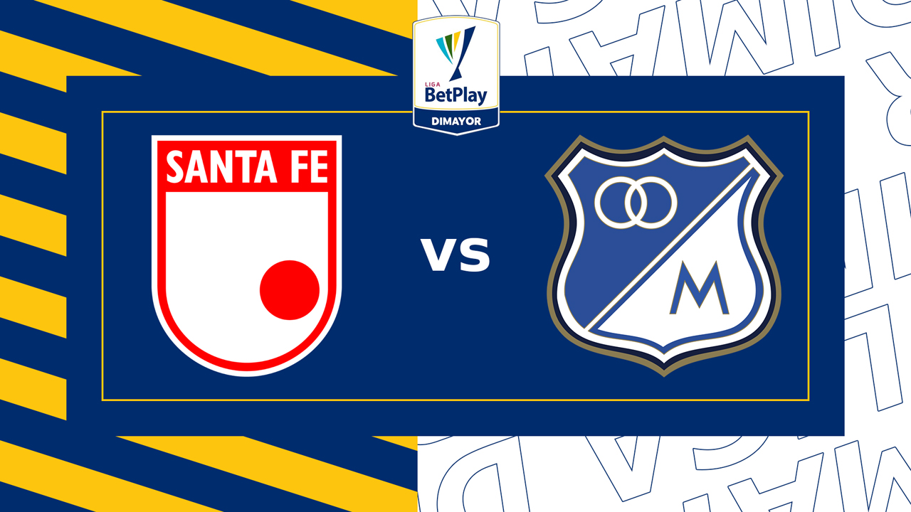 Independiente Santa Fe vs Millonarios poster