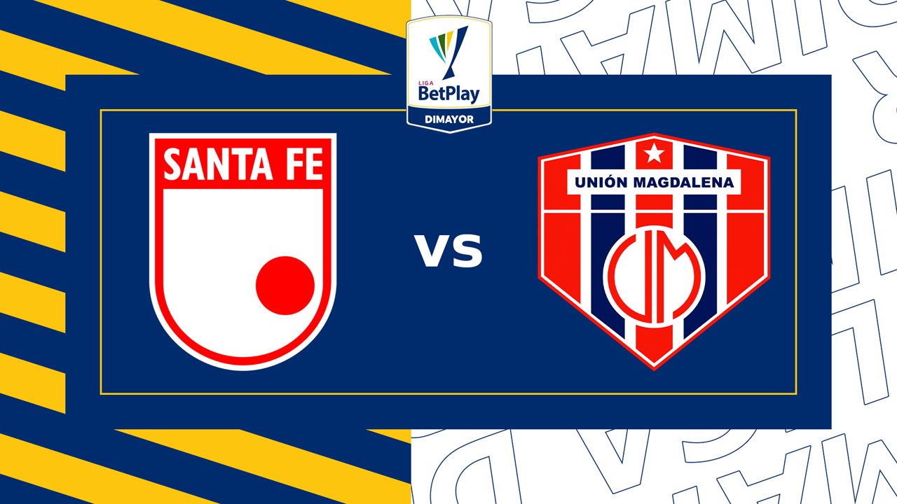 Independiente Santa Fe vs Unión Magdalena poster