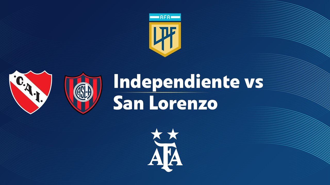 Independiente vs San Lorenzo poster