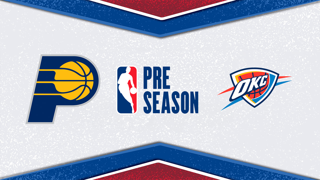 Indiana Pacers vs Oklahoma City Thunder poster Indiana Pacers vs Oklahoma City Thunder poster