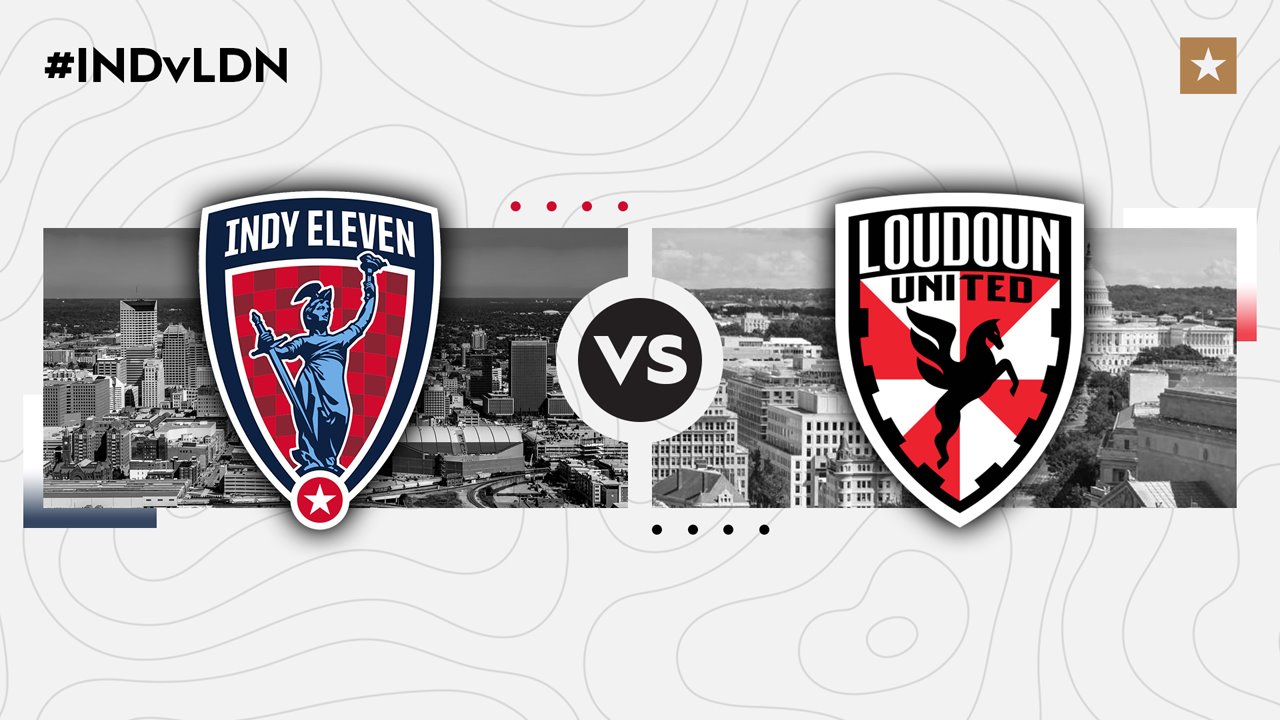 Indy Eleven vs Loudoun United poster