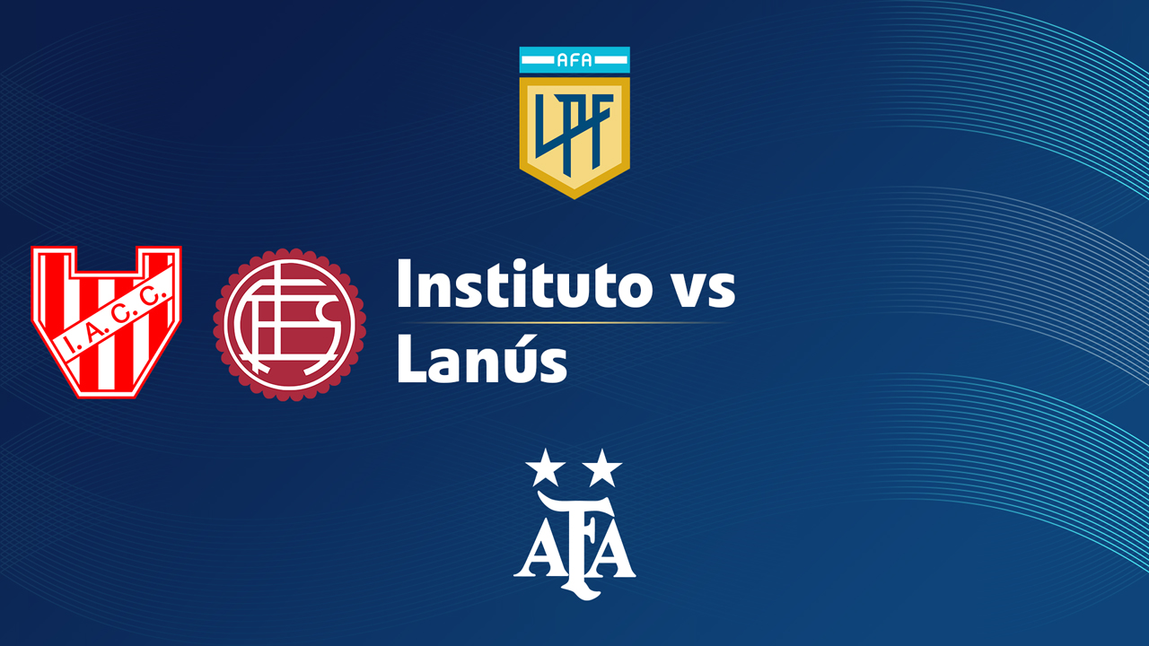Instituto vs Lanús poster Instituto vs Lanús poster
