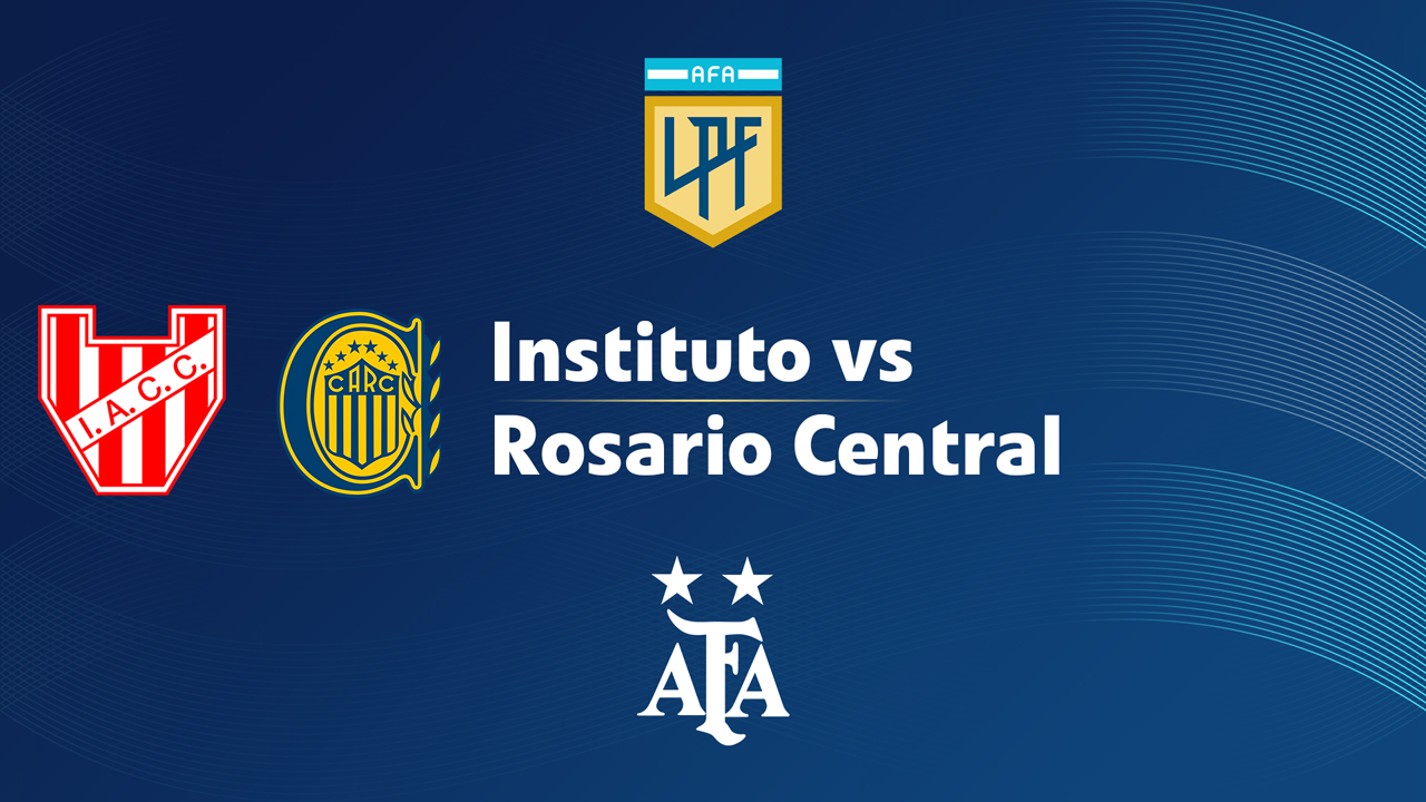 Instituto vs Rosario Central poster