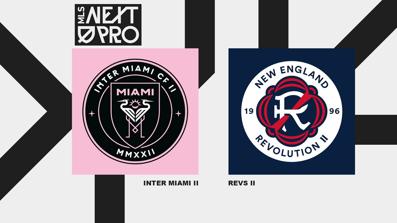 Inter Miami II vs New England Revolution II poster