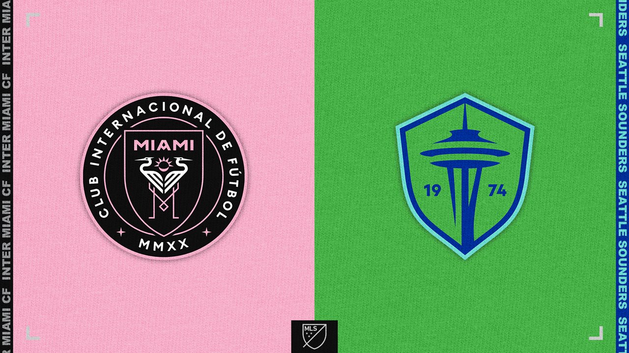 Inter Miami vs Seattle Sounders FC poster