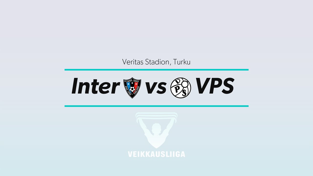 Inter Turku vs VPS poster