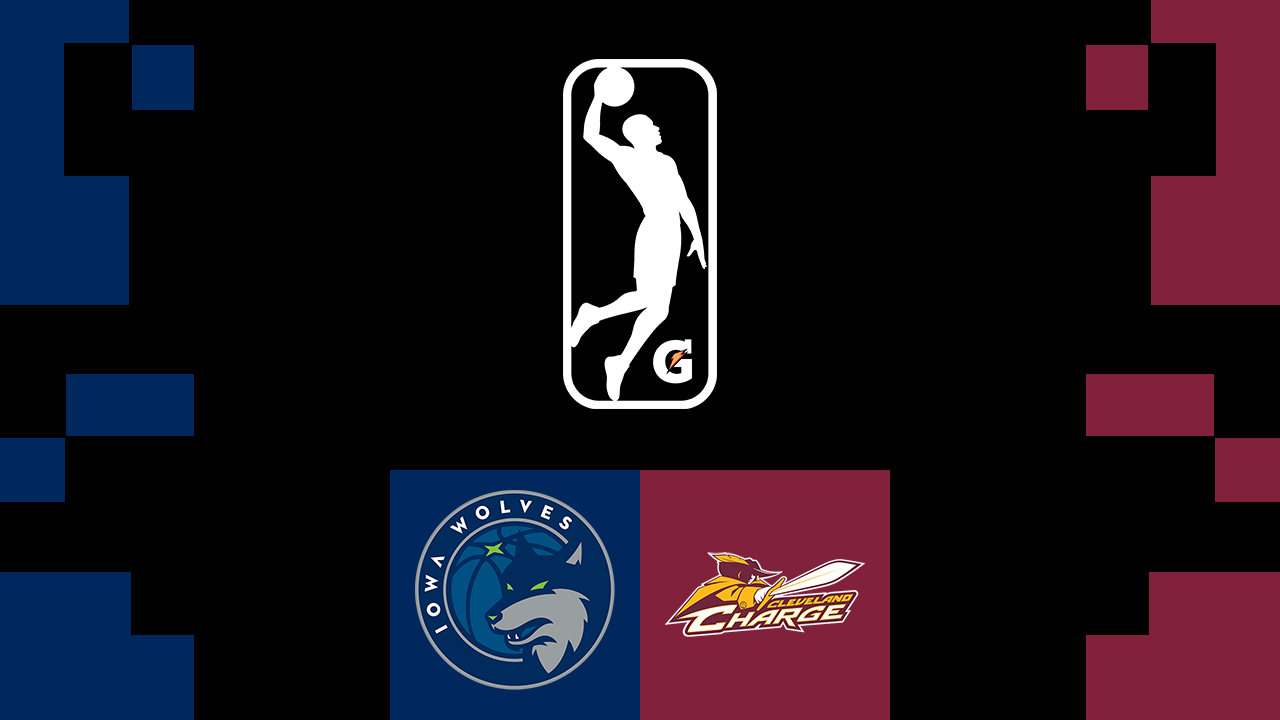 Iowa Wolves vs Cleveland Charge poster