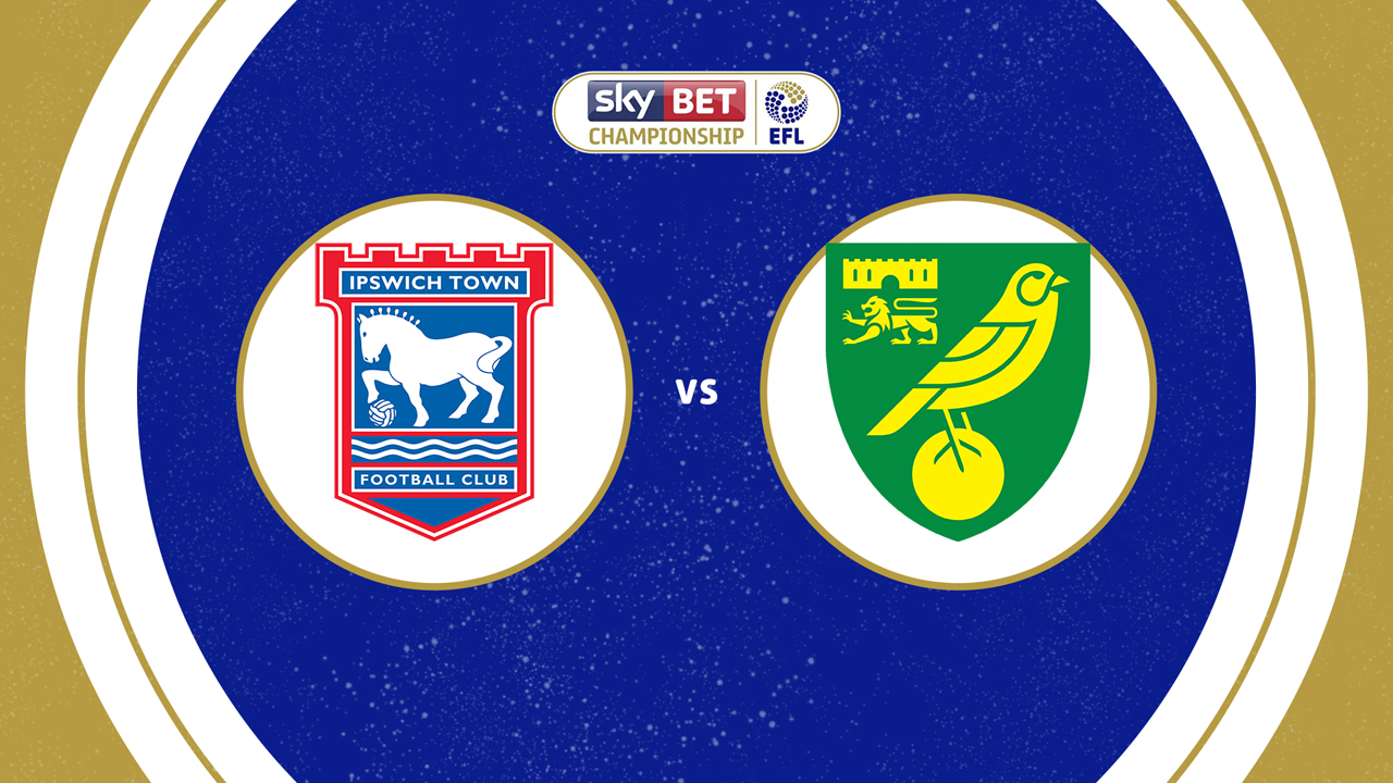 Ipswich Town vs Norwich City poster