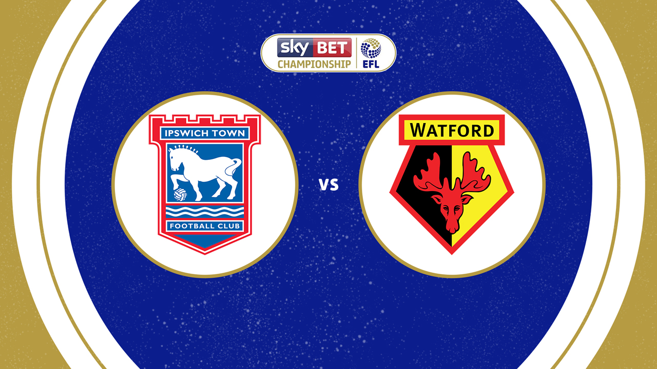 Ipswich Town vs Watford poster