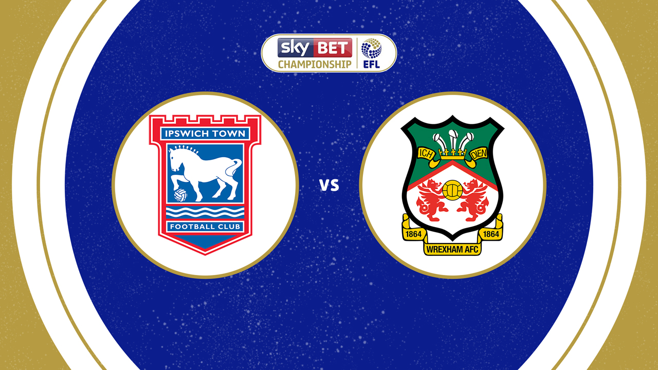 Ipswich Town vs Wrexham poster Ipswich Town vs Wrexham poster