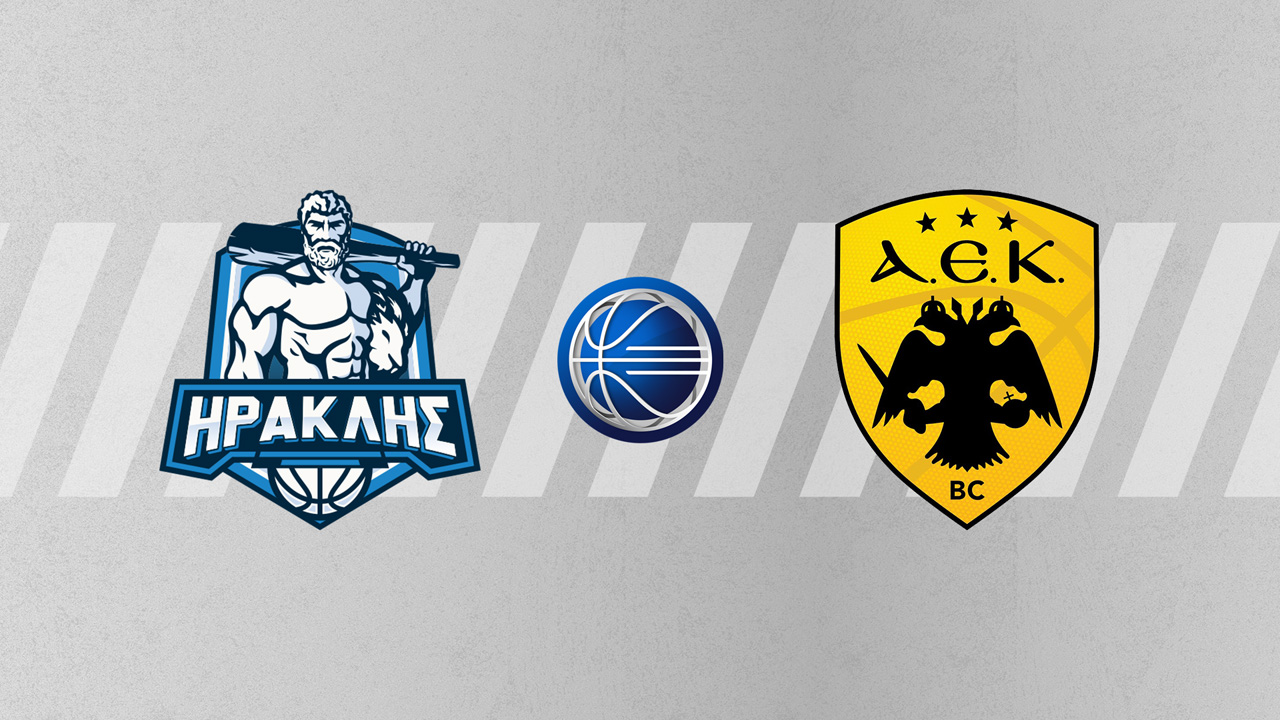 Iraklis BC vs AEK BC poster