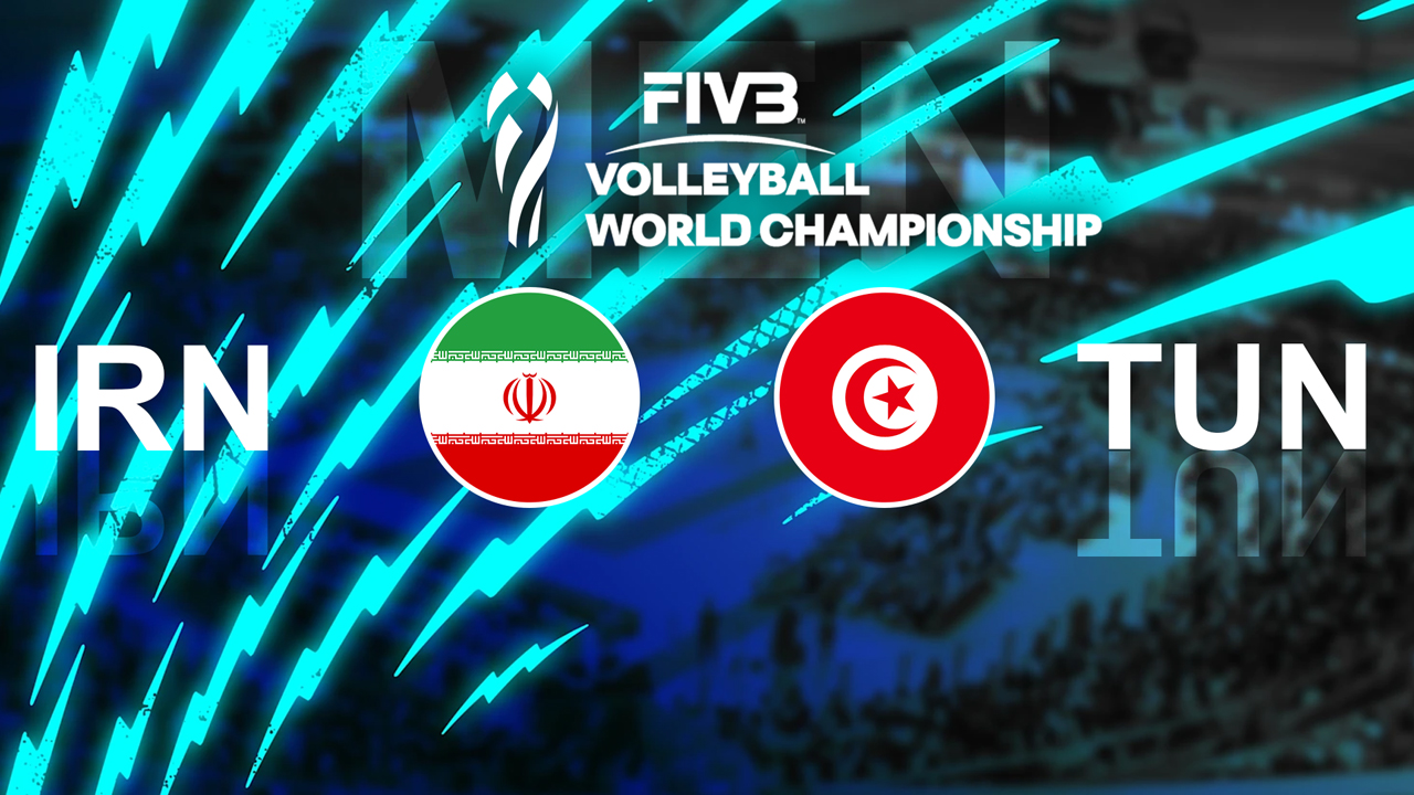 Iran Volleyball vs Tunisia Volleyball poster
