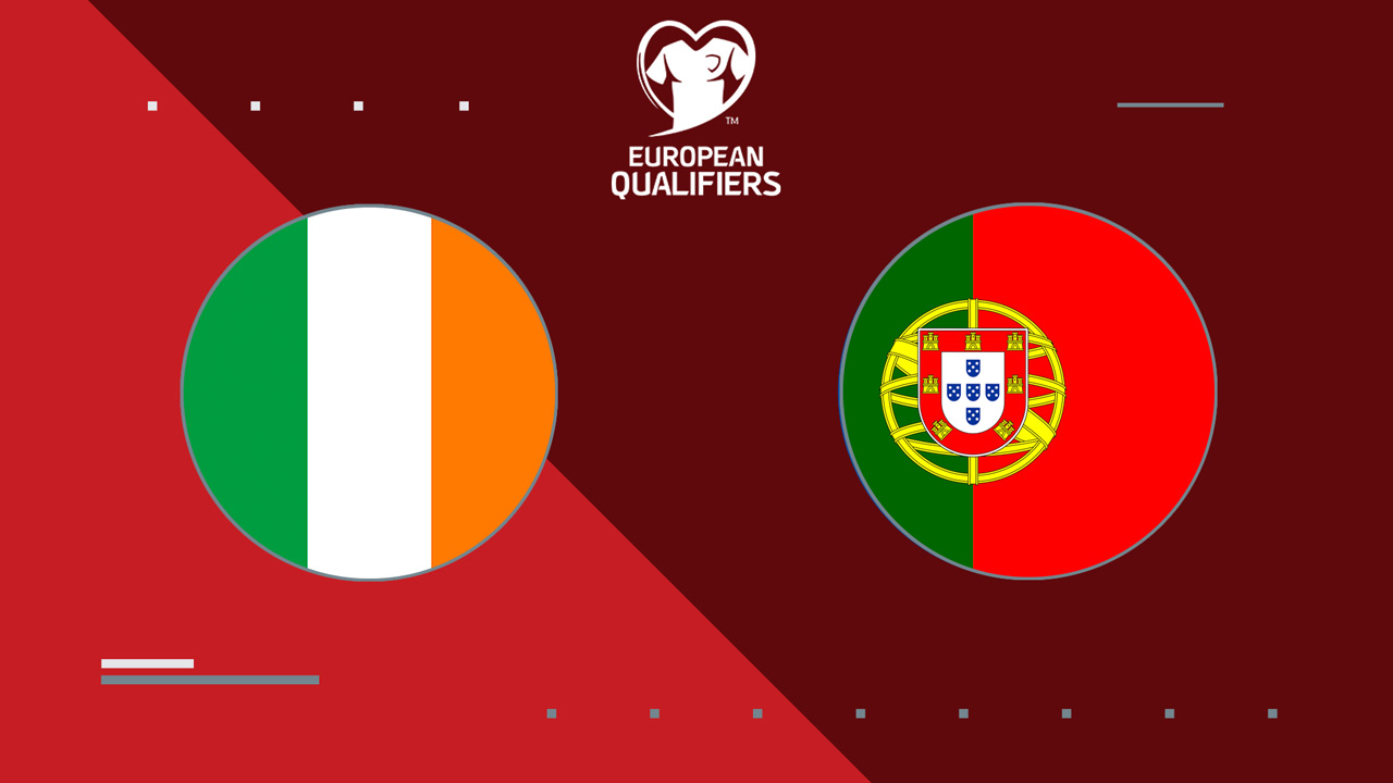 Ireland vs Portugal poster