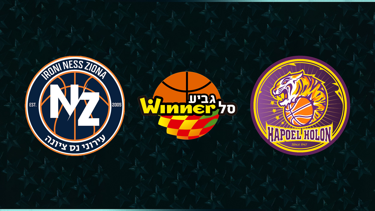 Ironi Ness Ziona BC vs Hapoel Holon poster