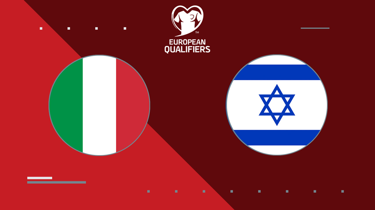 Italy vs Israel poster Italy vs Israel poster