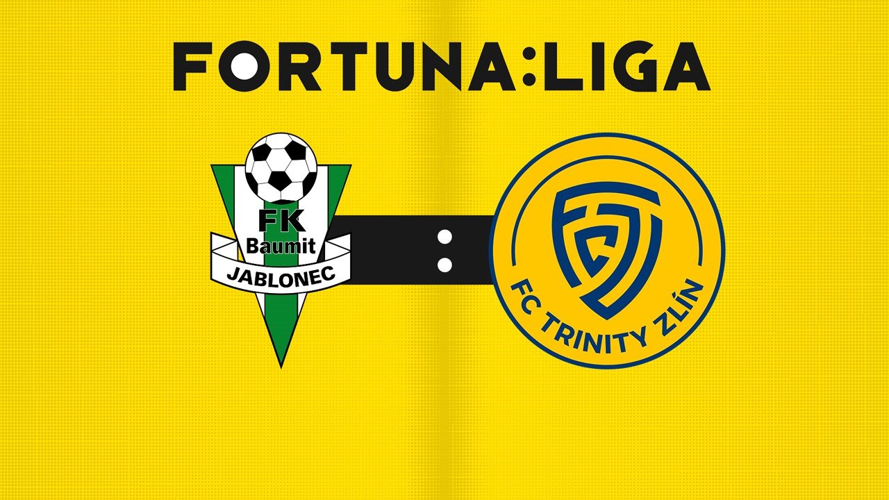 Jablonec vs Zlín poster