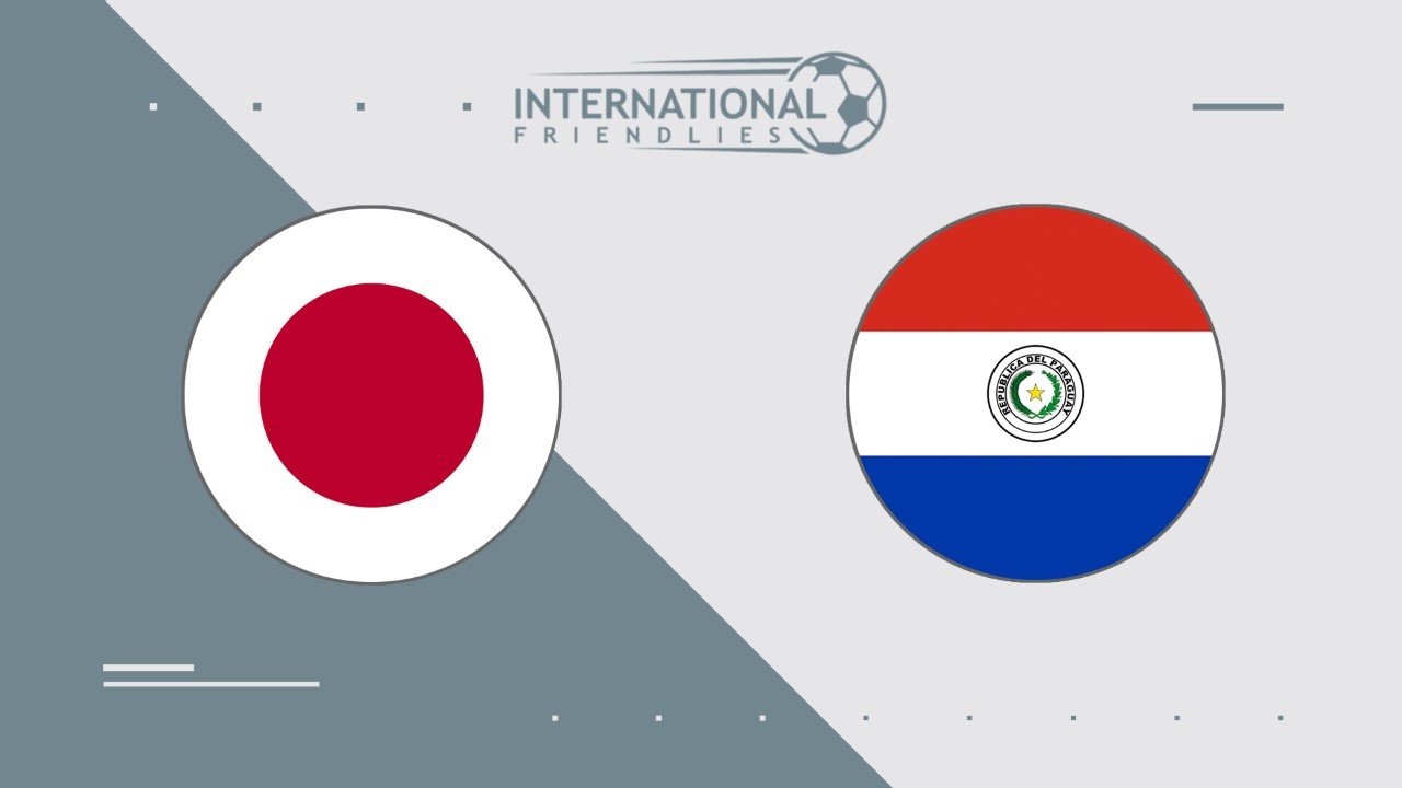 Japan vs Paraguay poster