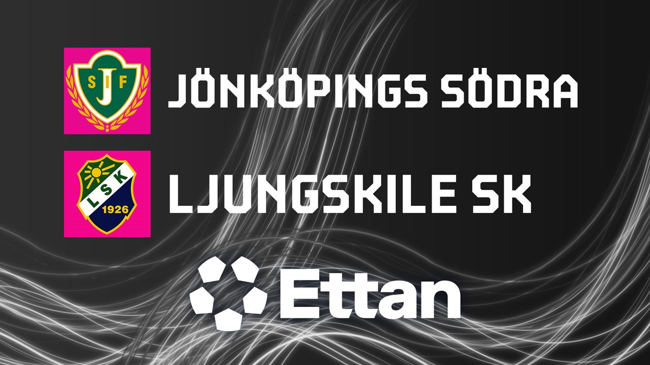 Joenkoeping S. vs Ljungskile poster