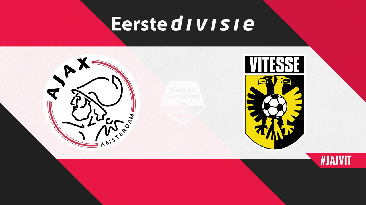 Jong Ajax vs Vitesse poster