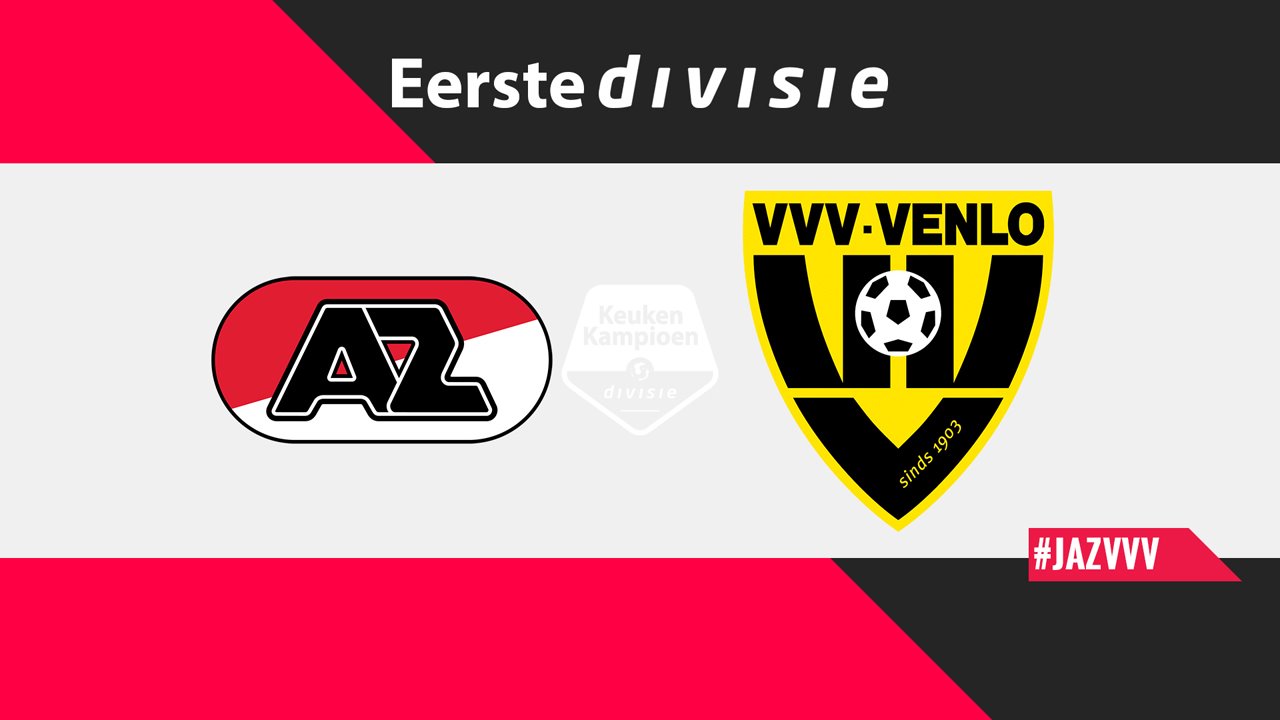 Jong AZ vs VVV-Venlo poster Jong AZ vs VVV-Venlo poster