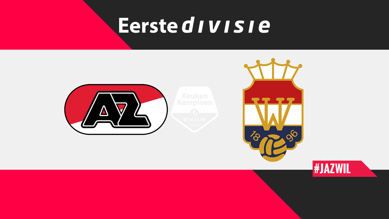 Jong AZ vs Willem II poster