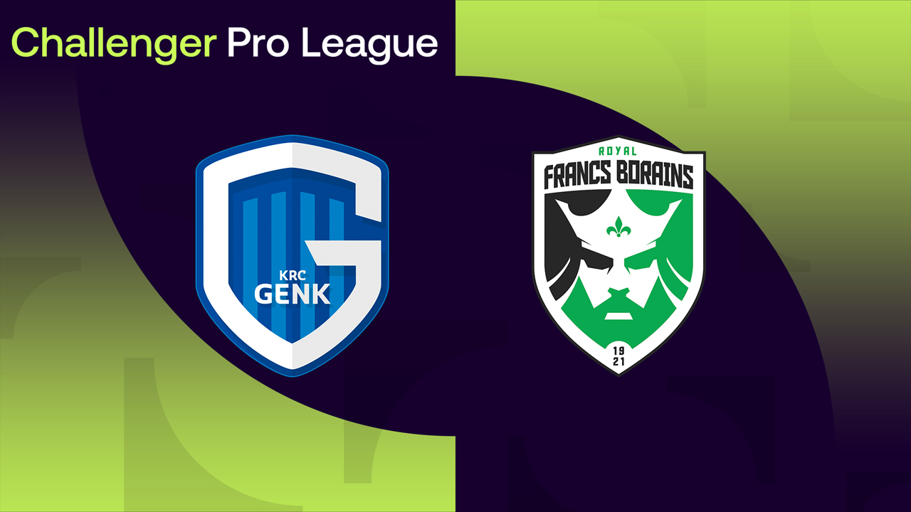 Jong Genk vs Francs Borains poster