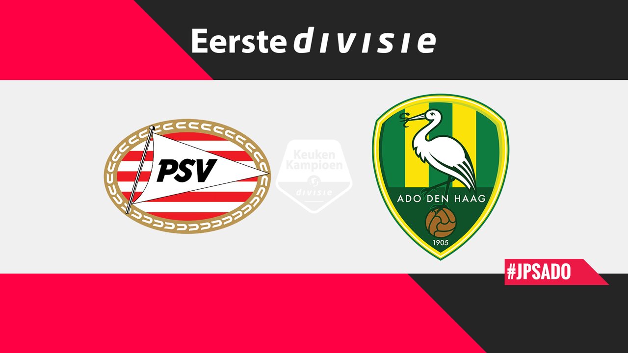 Jong PSV vs ADO Den Haag poster