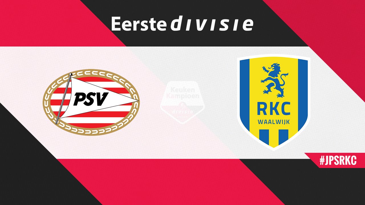 Jong PSV vs RKC Waalwijk poster