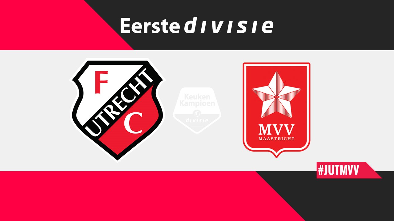 Jong Utrecht vs MVV Maastricht poster