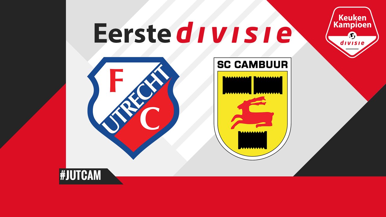 Jong Utrecht vs SC Cambuur poster